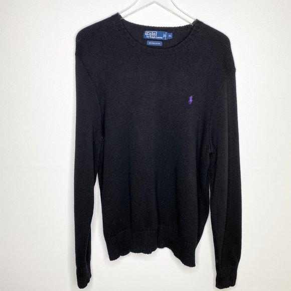 Polo Ralph Lauren Other - Polo Ralph Lauren Black Sweater